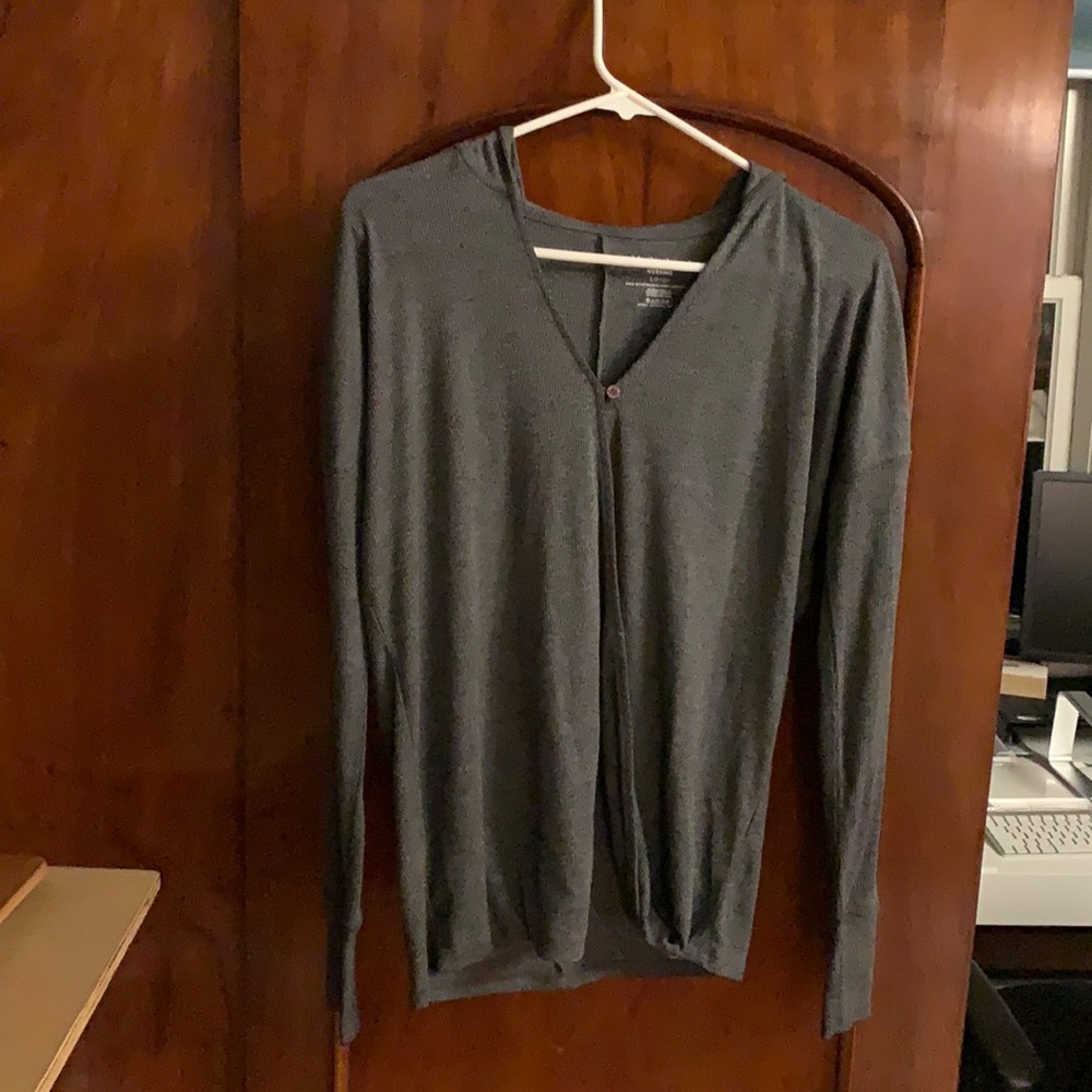 Motherhood lightweight nursing sweater
